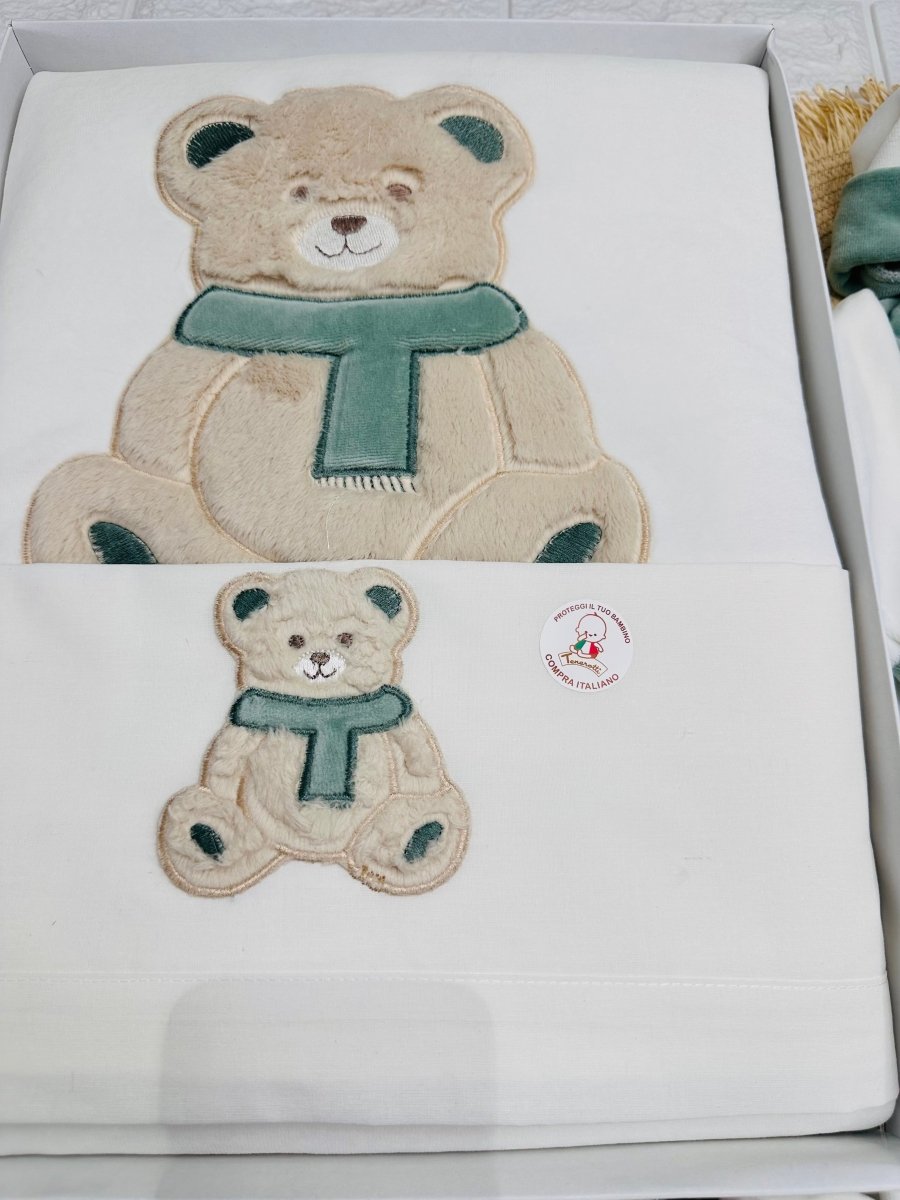 Set Nascita Ciniglia Orsetto Tenero Verde 35512 - Piccole Canaglie - PC29805