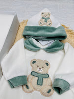 Set Nascita Ciniglia Orsetto Tenero Verde 35512 - Piccole Canaglie - PC29805