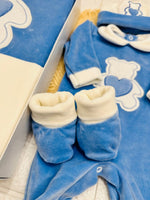 Set Nascita Ciniglia Orso Cuoricino Azzurro 35509 - Piccole Canaglie - PC29510