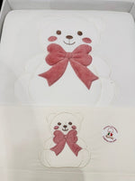 Set Nascita Ciniglia Orso Fiocco Rosa Antico 35514 - Piccole Canaglie - PC28623