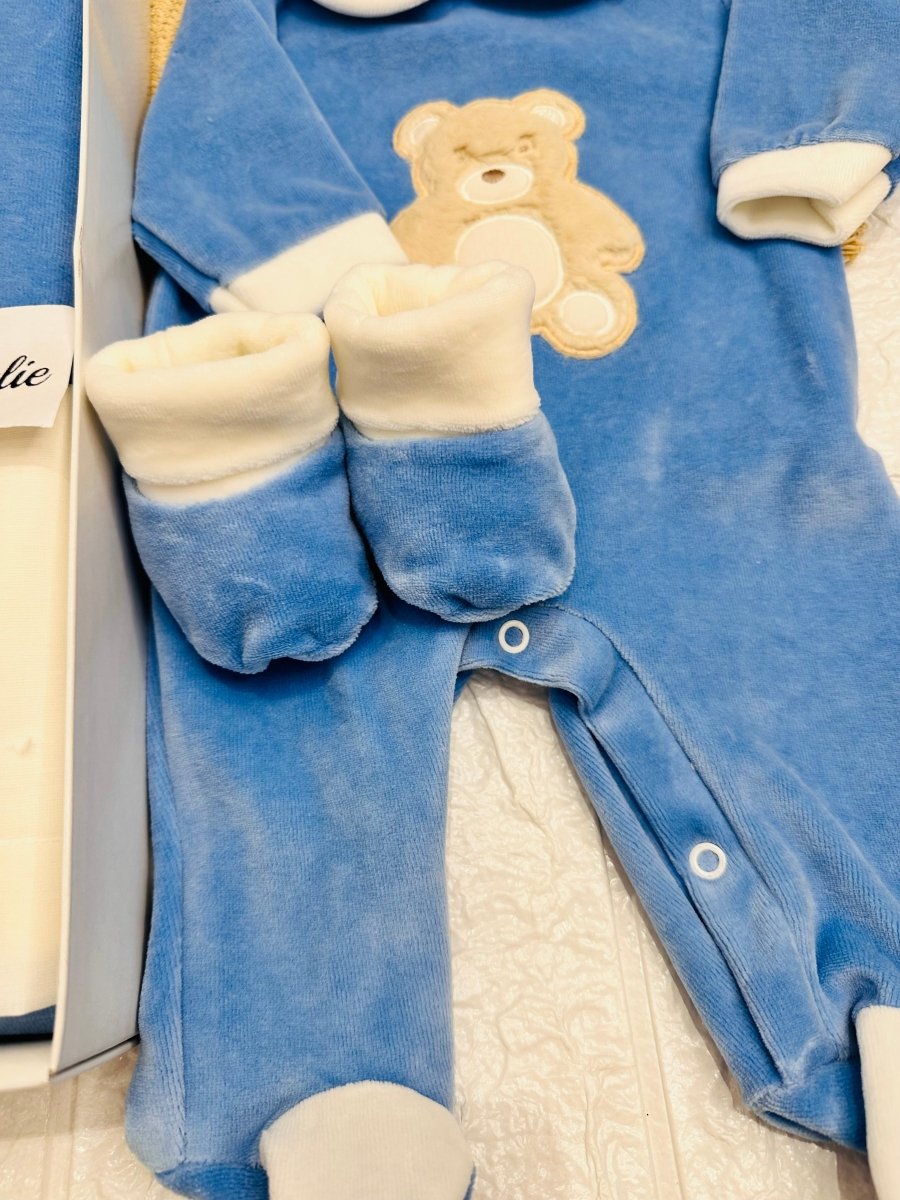 Set Nascita Ciniglia Orso Morbidoso Azzurro 35507 - Piccole Canaglie - PC29508
