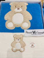 Set Nascita Ciniglia Orso Morbidoso Azzurro 35507 - Piccole Canaglie - PC29508