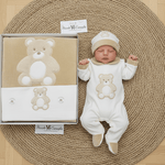 Set Nascita Ciniglia Orso Morbidoso Beige 35507 - Piccole Canaglie - PC29507