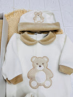 Set Nascita Ciniglia Orso Morbidoso Beige 35507 - Piccole Canaglie - PC29507