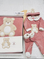 Set Nascita Ciniglia Orso Morbidoso Lampone 35507 - Piccole Canaglie - PC29509