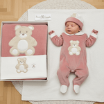 Set Nascita Ciniglia Orso Morbidoso Lampone 35507 - Piccole Canaglie - PC29509