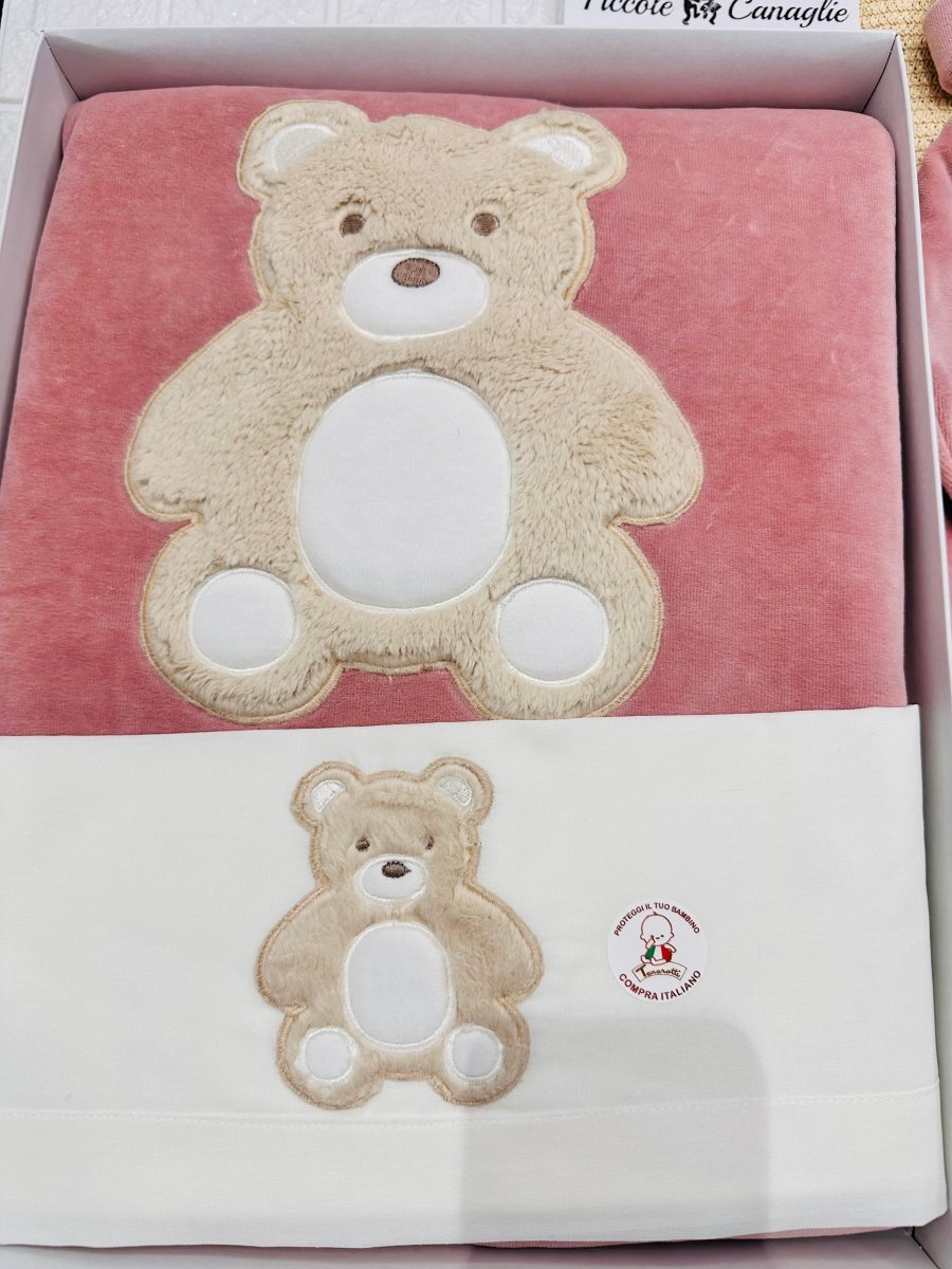 Set Nascita Ciniglia Orso Morbidoso Lampone 35507 - Piccole Canaglie - PC29509