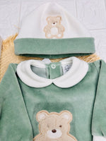 Set Nascita Ciniglia Orso Morbidoso Verde 35507 - Piccole Canaglie - PC29513