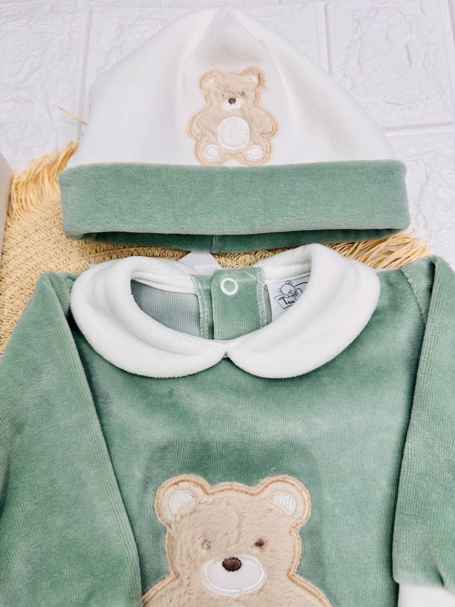 Set Nascita Ciniglia Orso Morbidoso Verde 35507 - Piccole Canaglie - PC29513