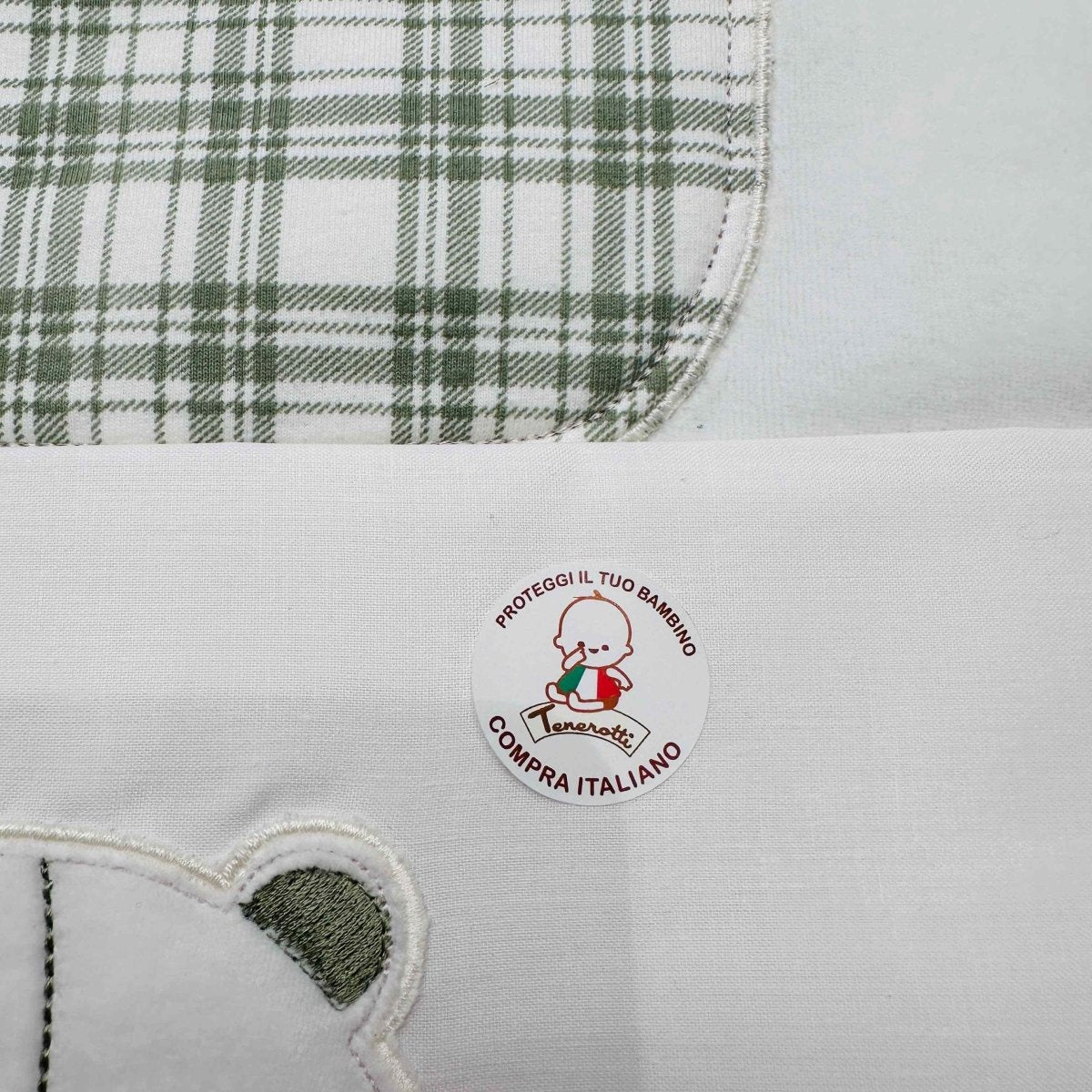 Set Nascita ciniglia orso Quadri verde - Piccole Canaglie - 