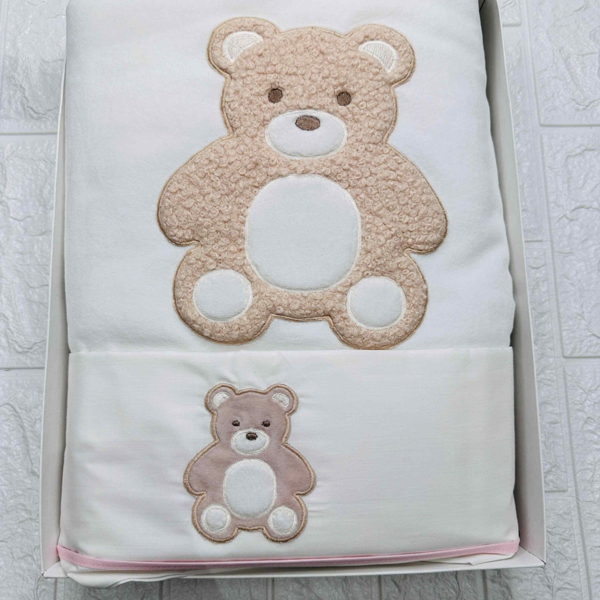 Set Nascita ciniglia Orso Rosa - Piccole Canaglie - 