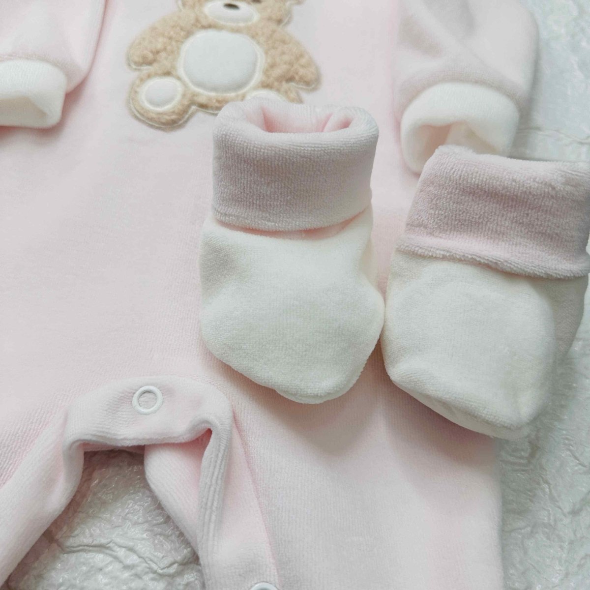 Set Nascita ciniglia Orso Rosa - Piccole Canaglie - 