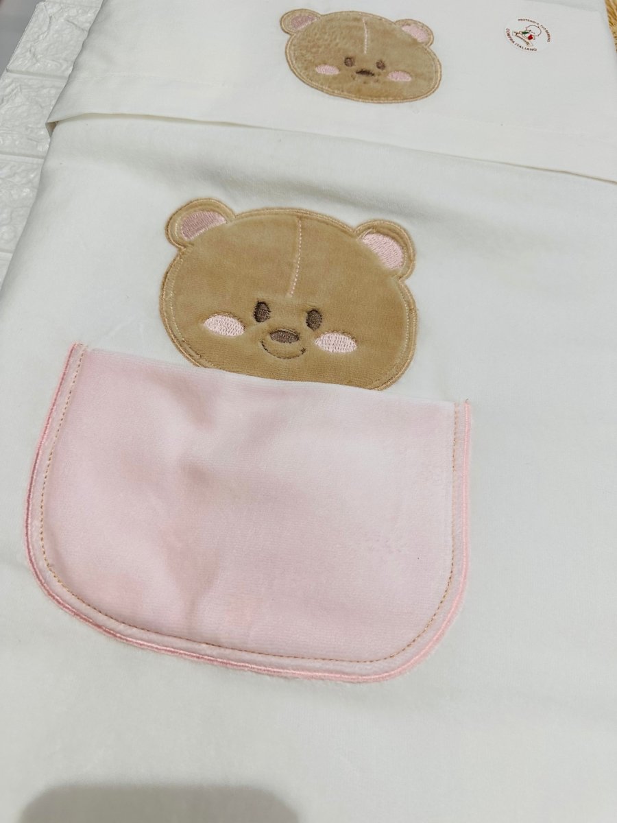 Set Nascita Ciniglia Orso Taschino Rosa 35406 - Piccole Canaglie - PC24743