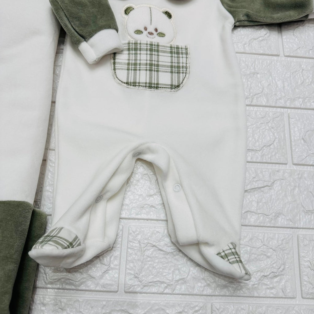 Set Nascita ciniglia orso Verde - Piccole Canaglie - 