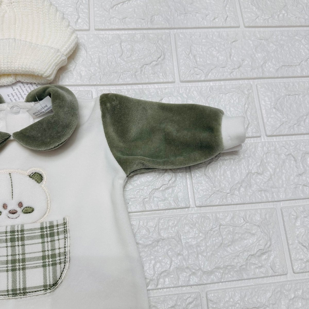 Set Nascita ciniglia orso Verde - Piccole Canaglie - 