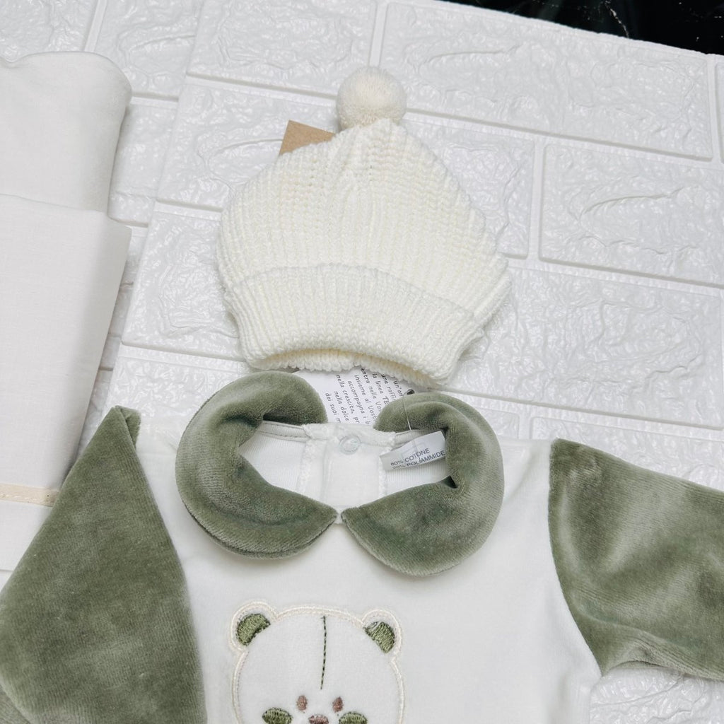 Set Nascita ciniglia orso Verde - Piccole Canaglie - 