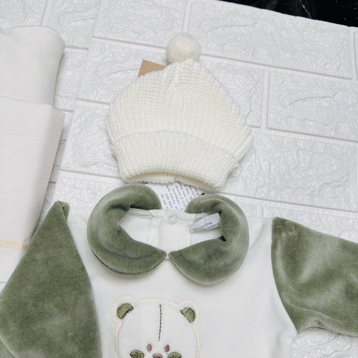 Set Nascita ciniglia orso Verde - Piccole Canaglie - 