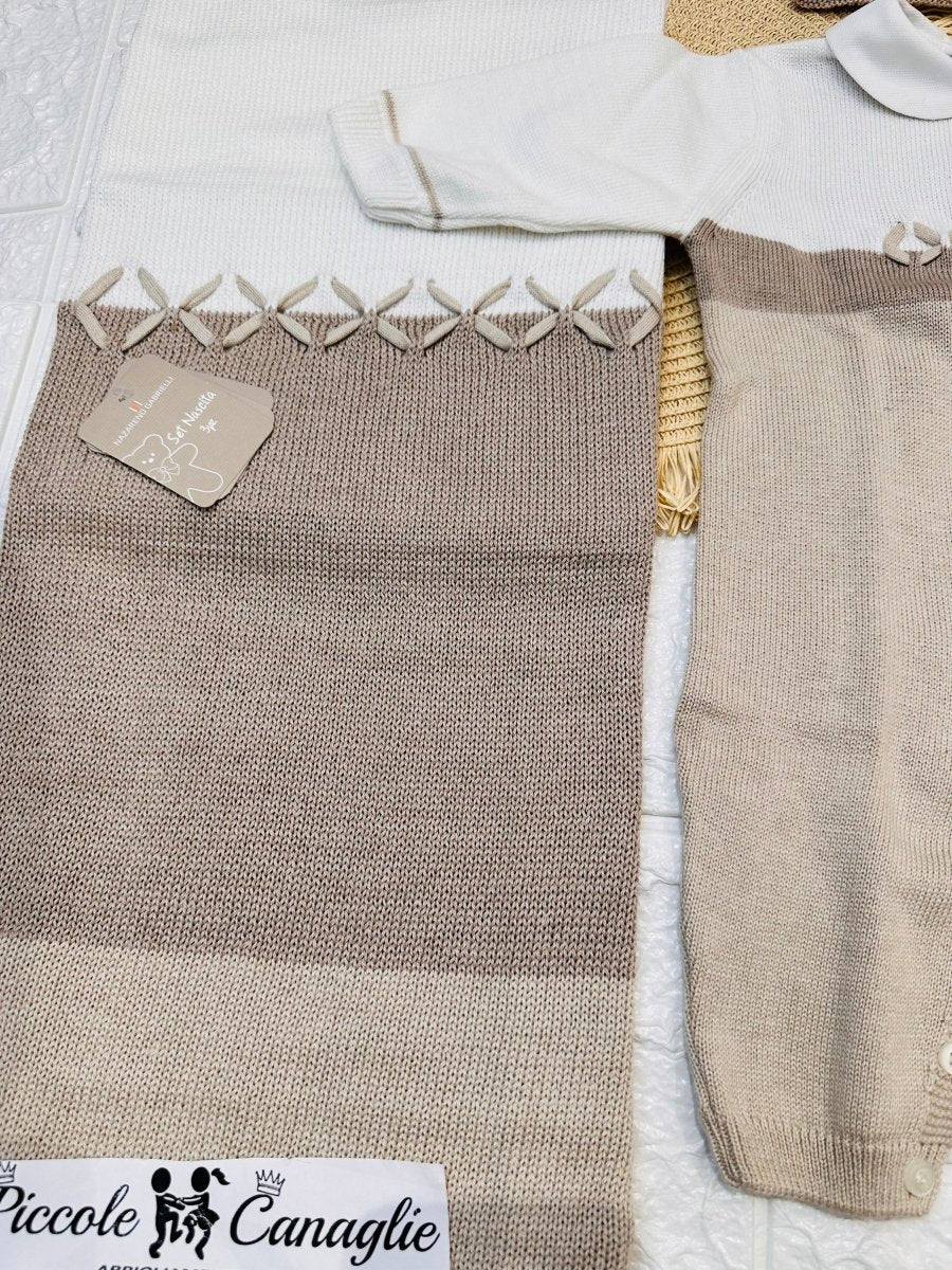 Set Nascita Cotone biscotto NG3485 Dis 8 - Piccole Canaglie - PC25349