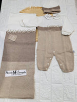 Set Nascita Cotone biscotto NG3485 Dis 8 - Piccole Canaglie - PC25349