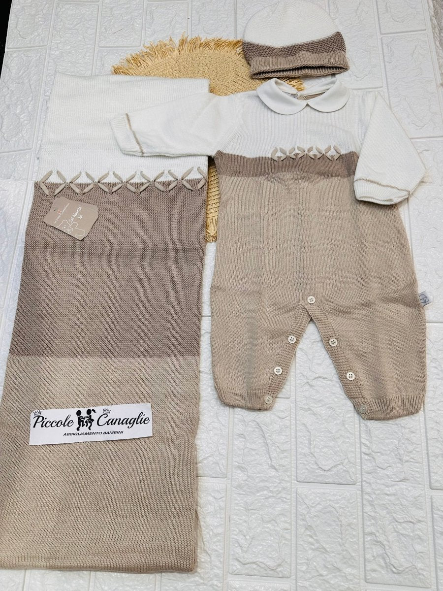 Set Nascita Cotone biscotto NG3485 Dis 8 - Piccole Canaglie - PC25349