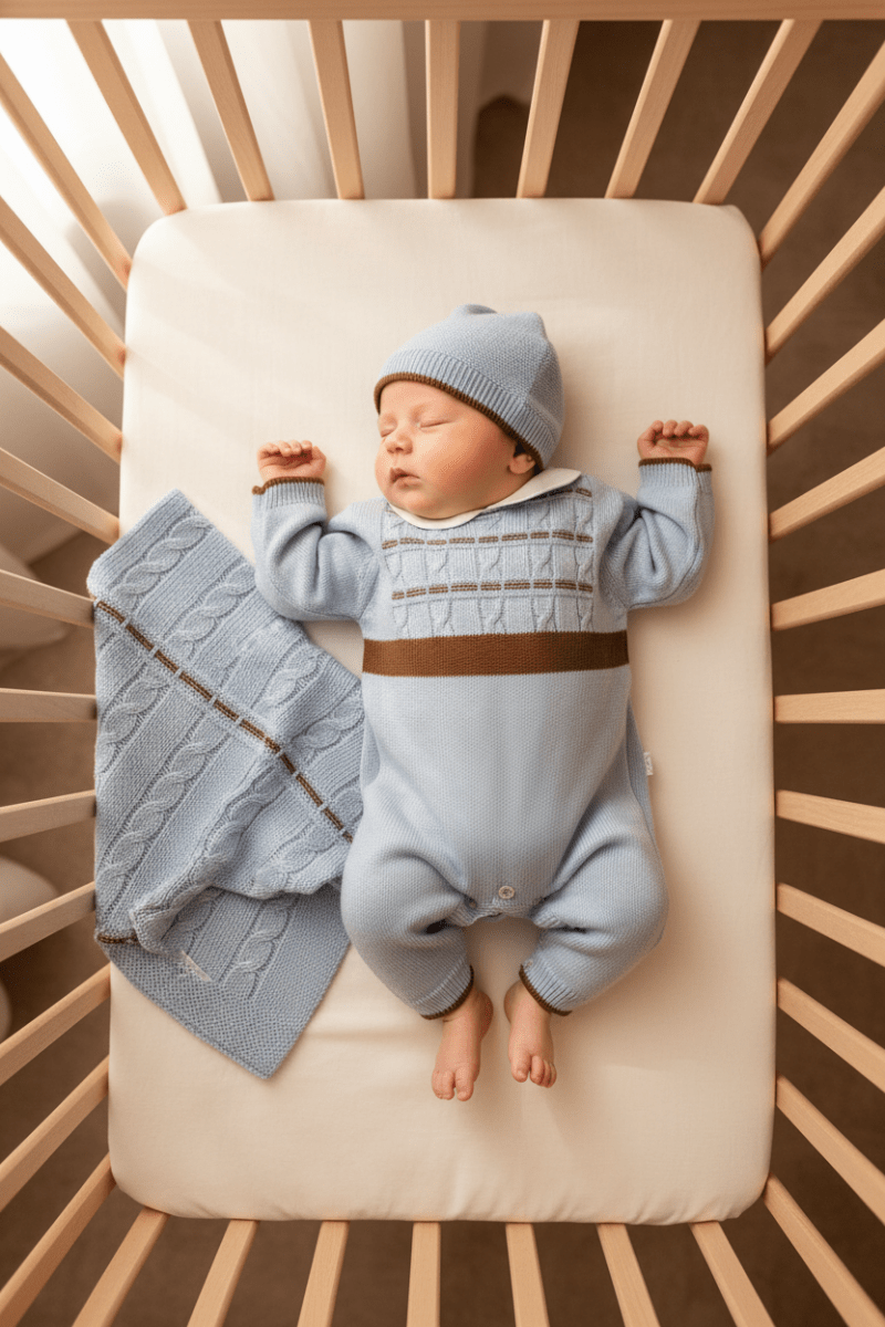 Set Nascita Cotone Celeste Ng3485 Dis 10 - Piccole Canaglie - PC25329