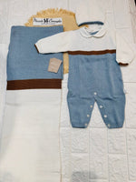 Set Nascita Cotone celeste NG3485 Dis 12 - Piccole Canaglie - PC25347