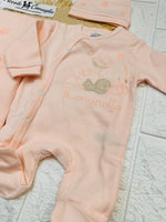 Set Nascita Cotone coniglio rosa NG3482 Dis 4 - Piccole Canaglie - 