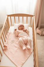 Set Nascita Cotone Coniglio Rosa Ng3482 Dis 4 - Piccole Canaglie - PC25319