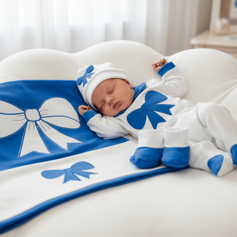 Set Nascita Cotone Fiocco Oceano 35107 - Piccole Canaglie - PC25831