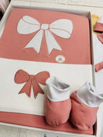 Set Nascita Cotone Fiocco Rosa Antico 35107 - Piccole Canaglie - PC25830