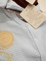 Set Nascita Cotone Lumachina celeste NG3482 Dis 3 - Piccole Canaglie - PC25301