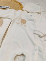 Set Nascita Cotone Lumachina panna NG3482 Dis 3 - Piccole Canaglie - PC25305