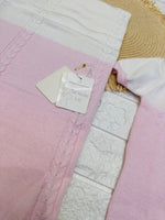 Set nascita cotone nazareno gabrielli pagliaccetto rosa - Piccole Canaglie - 