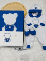 Set Nascita Cotone Oceano Orsetto 35102 - Piccole Canaglie - PC25235