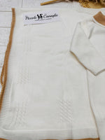 Set Nascita Cotone Orso Beige 1280m1 - Piccole Canaglie - PC25197