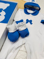 Set nascita Cotone Orso Fiocco carta da zucchero 35101 - Piccole Canaglie - PC24889