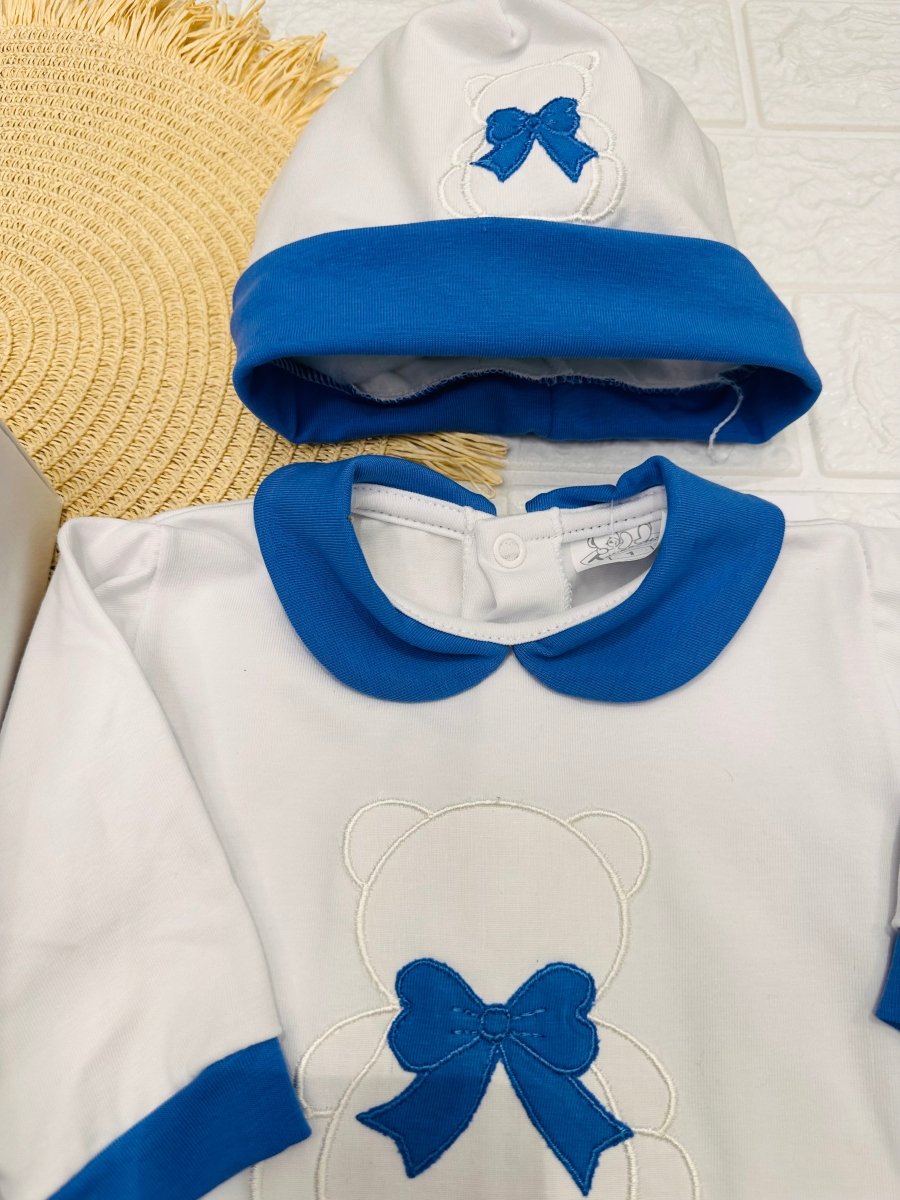 Set nascita Cotone Orso Fiocco carta da zucchero 35101 - Piccole Canaglie - PC24889