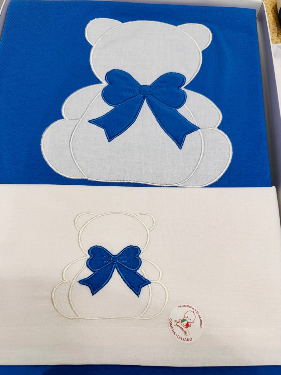 Set nascita Cotone Orso Fiocco carta da zucchero 35101 - Piccole Canaglie - PC24889