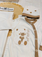 Set Nascita Cotone panna cuore NG3481 Dis 2 - Piccole Canaglie - PC25317