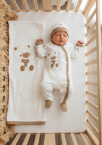 Set Nascita Cotone Panna Cuore Ng3481 Dis 2 - Piccole Canaglie - PC25317