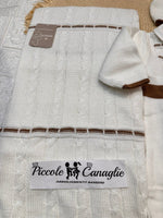 Set Nascita Cotone Panna NG3485 Dis 10 - Piccole Canaglie - 