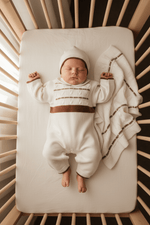 Set Nascita Cotone Panna Ng3485 Dis 10 - Piccole Canaglie - PC25325