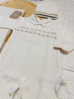 Set Nascita Cotone Panna NG3485 Dis 11 - Piccole Canaglie - 