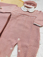 Set Nascita Cotone rosa antico NG3485 Dis 11 - Piccole Canaglie - 