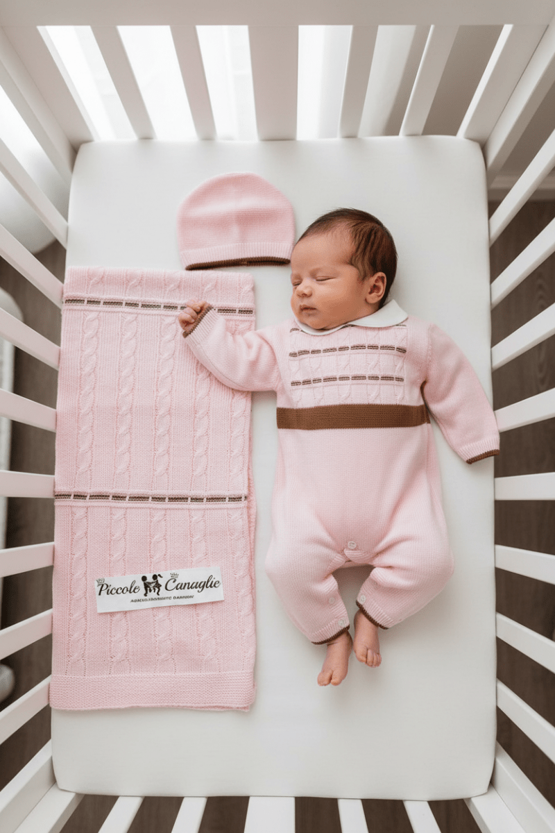 Set Nascita Cotone Rosa Ng3485 Dis 10 - Piccole Canaglie - PC25327