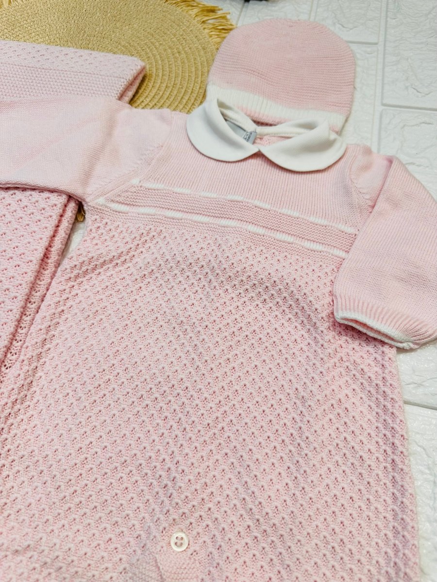 Set Nascita Cotone rosa NG3485 Dis 11 - Piccole Canaglie - 