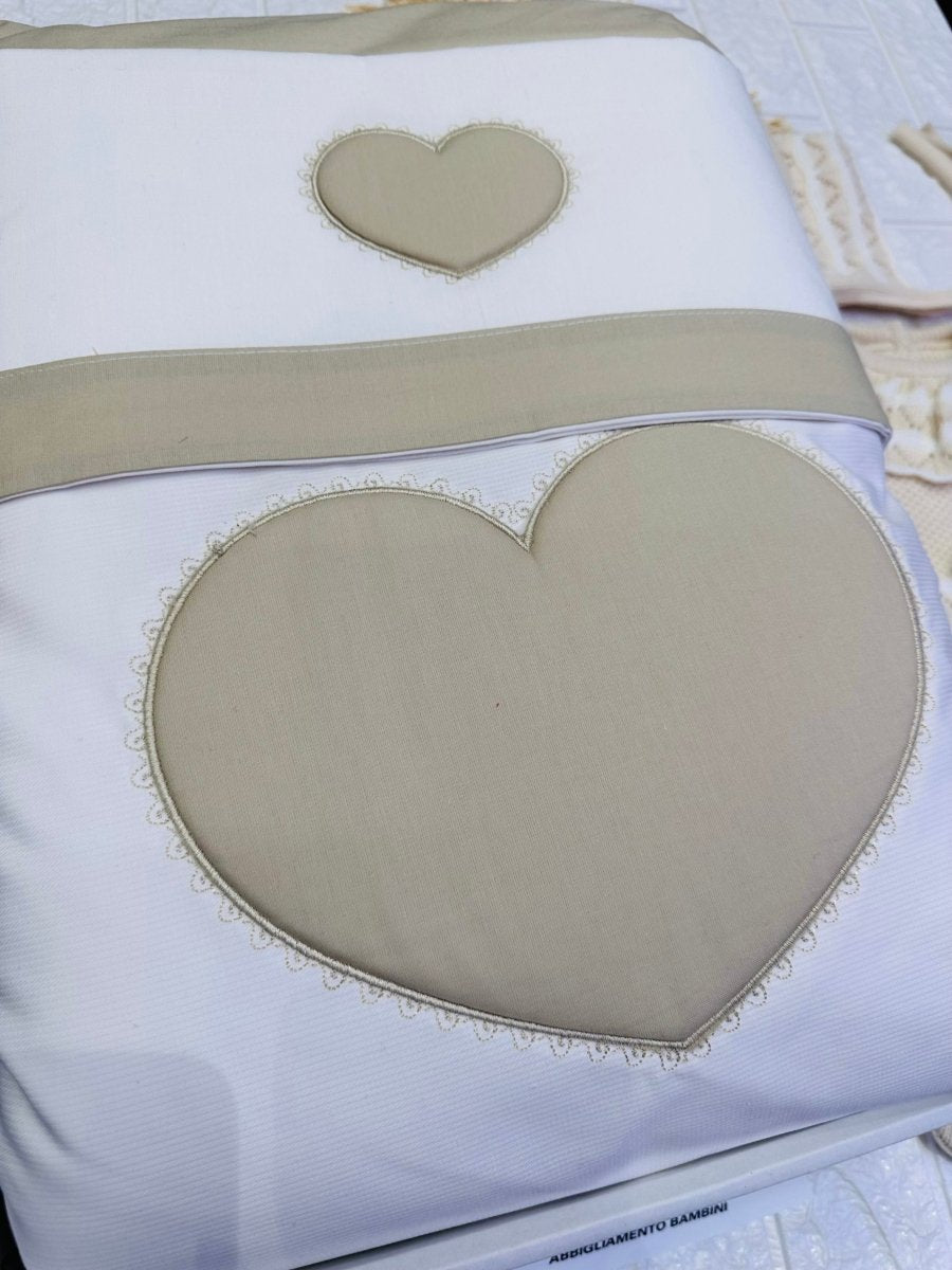 Set nascita cuore Begie - Piccole Canaglie - 