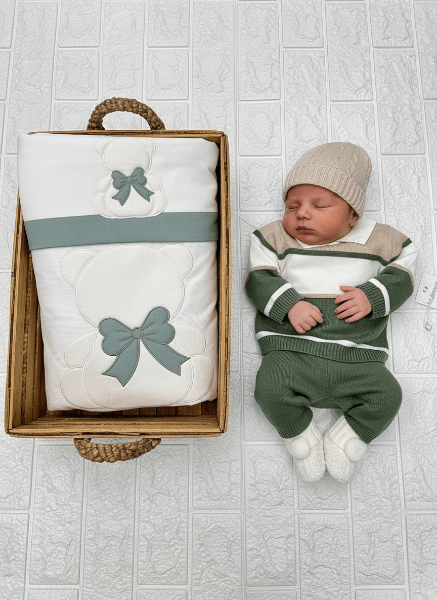 Set nascita fascia Verde - Piccole Canaglie - 