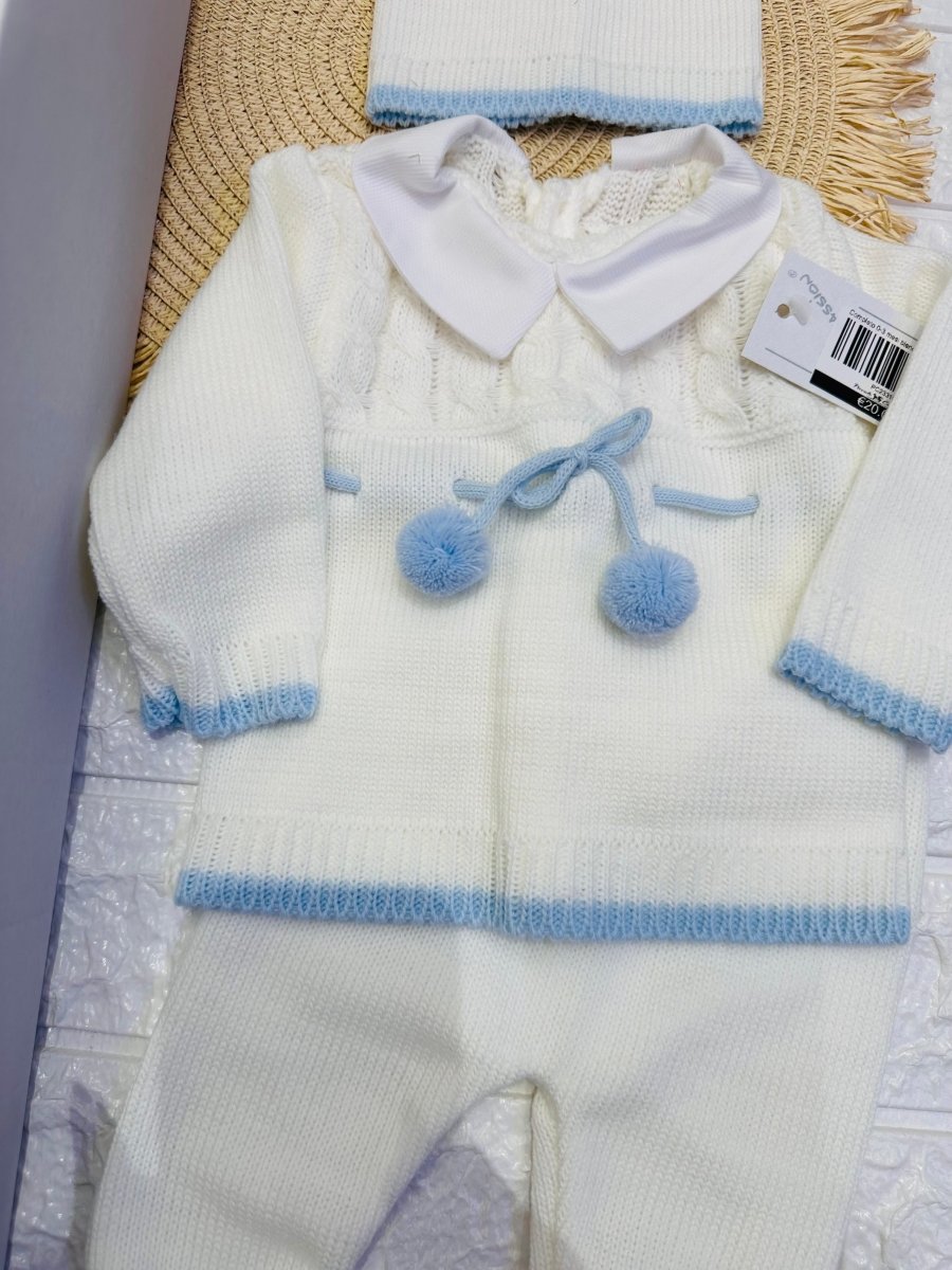 Set Nascita Forever celeste Pon Pon - Piccole Canaglie - 