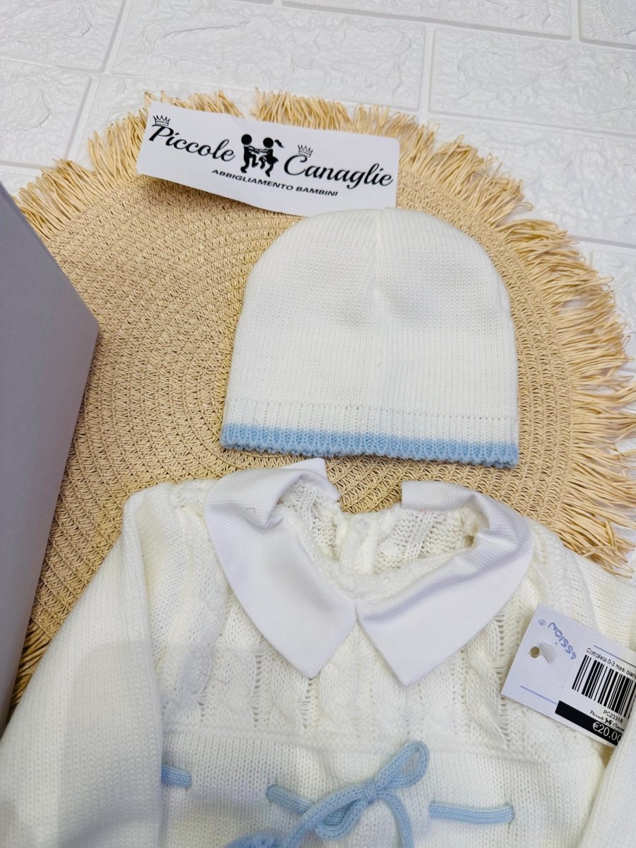 Set Nascita Forever celeste Pon Pon - Piccole Canaglie - 